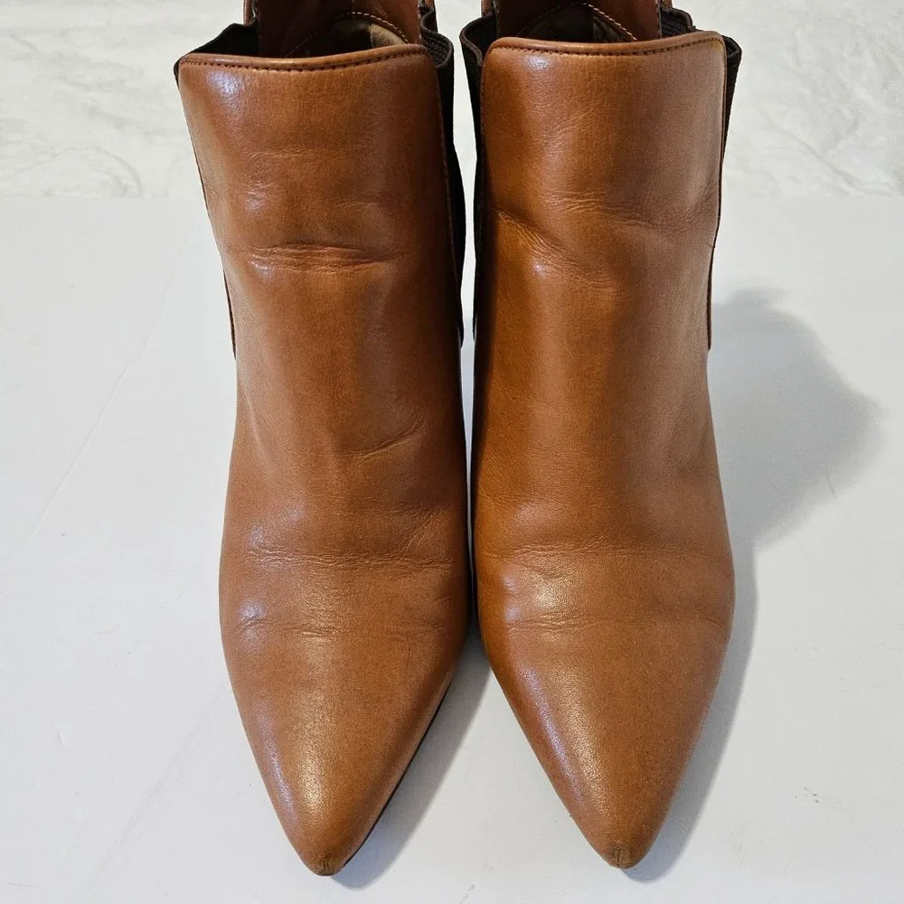 Vintage Lauren Ralph Lauren Brown Ankle Booties - Picture 14 of 14